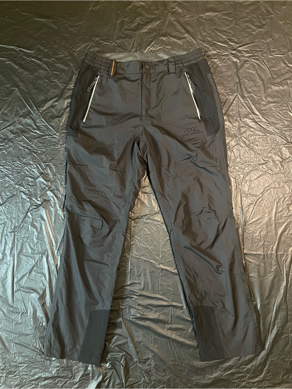 Jeep Black Men's Technical Outdoor Pants with Zip Pockets